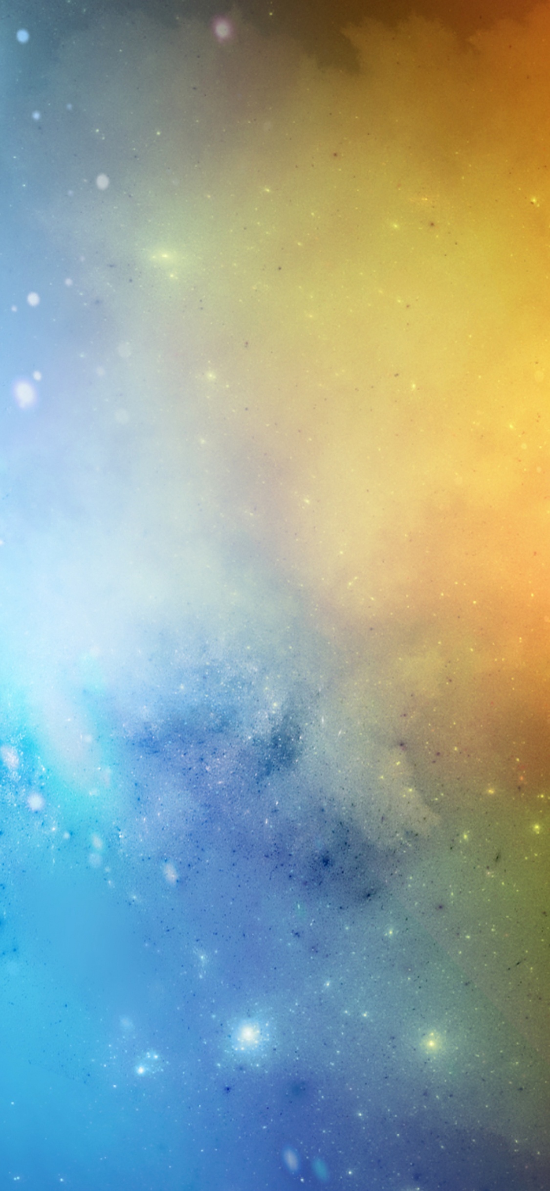 Обои атмосфера, туманность, космическое пространство, космос, Галактика в разрешении 1125x2436