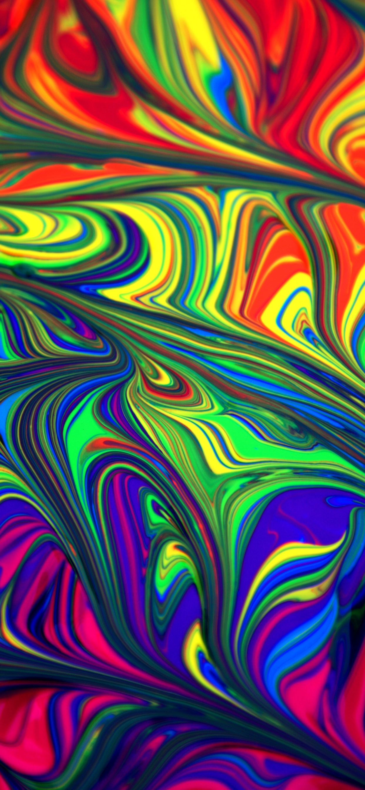 Обои радужный флаг, Обструкцию беспорядков, дизайн, красочность в разрешении 1242x2688