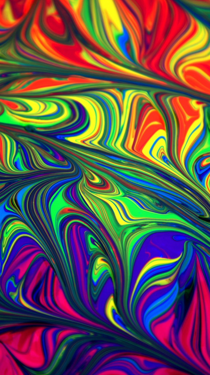 Обои радужный флаг, Обструкцию беспорядков, дизайн, красочность в разрешении 720x1280