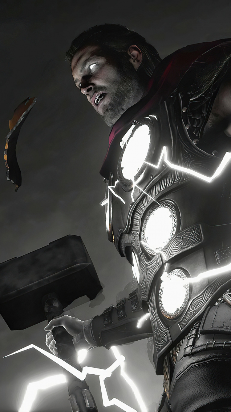 Обои Тор Рагнарок, чудеса Мстители, ТОР, Локи, Халк в разрешении 750x1334