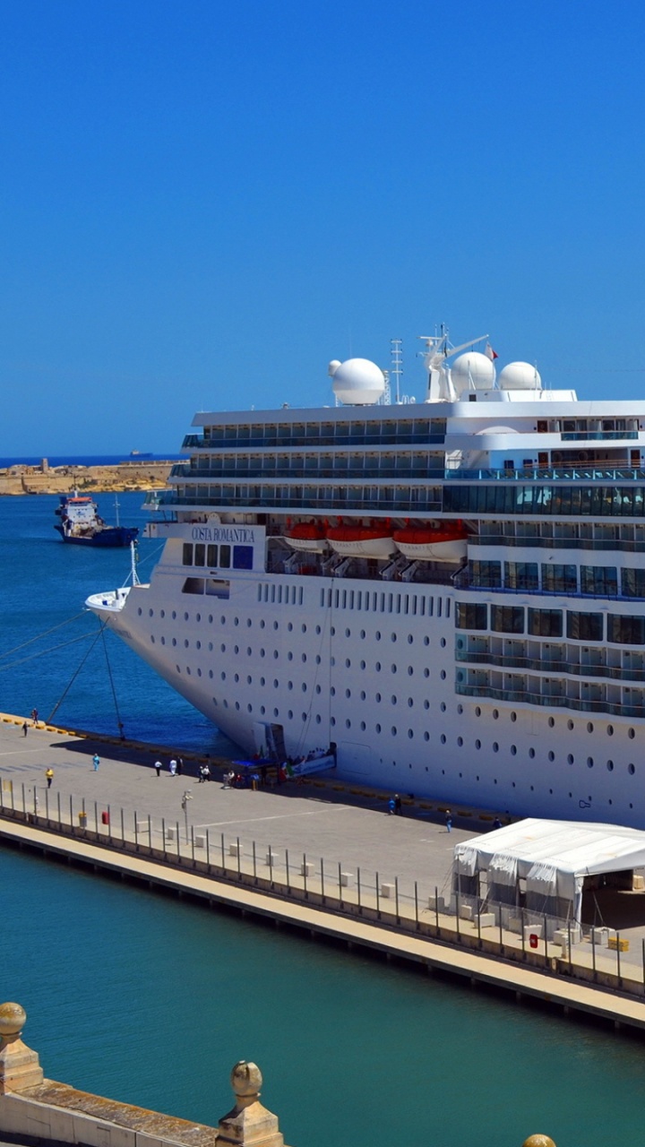 Обои круизное судно, корабль, Океанский лайнер, перевозка воды, пассажирское судно в разрешении 720x1280