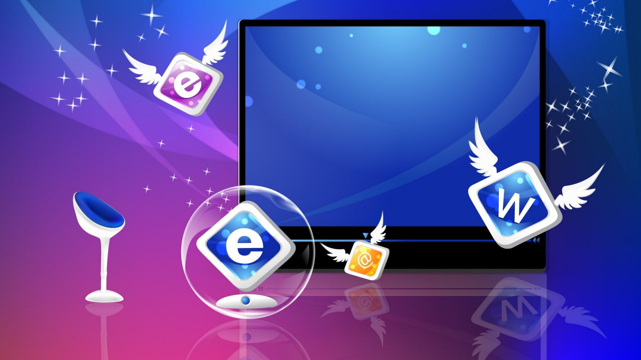 Обои интернет, графический дизайн, технологии, графика, марка в разрешении 1280x720