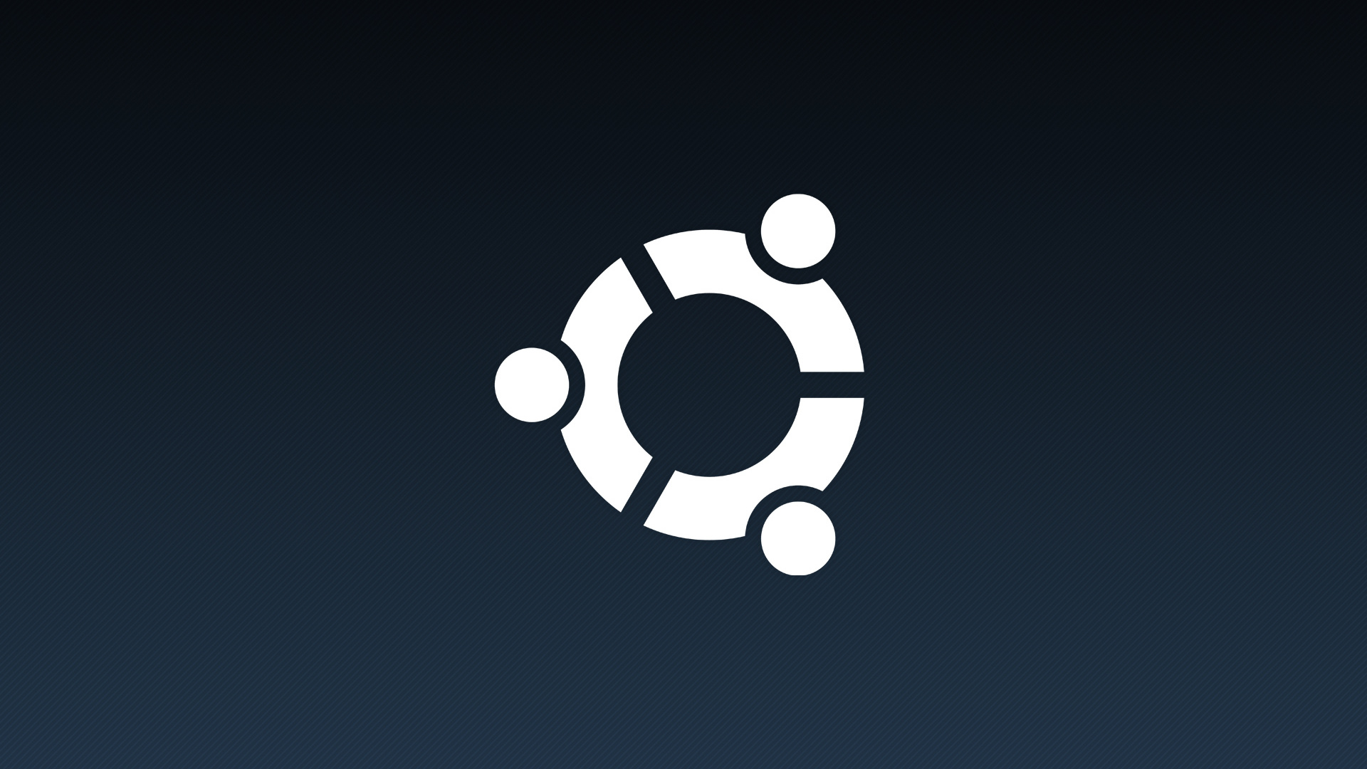 Обои ubuntu, linux, Операционная система, дистрибутив Linux, лого в разрешении 1920x1080