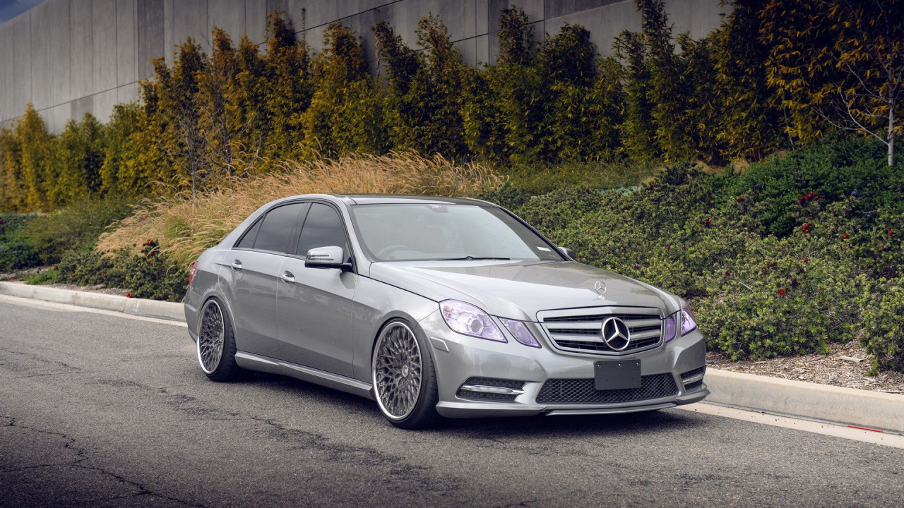 Обои Литые диски, Мерседес-Бенц Е-Класс, авто, шина, обод в разрешении 1280x720