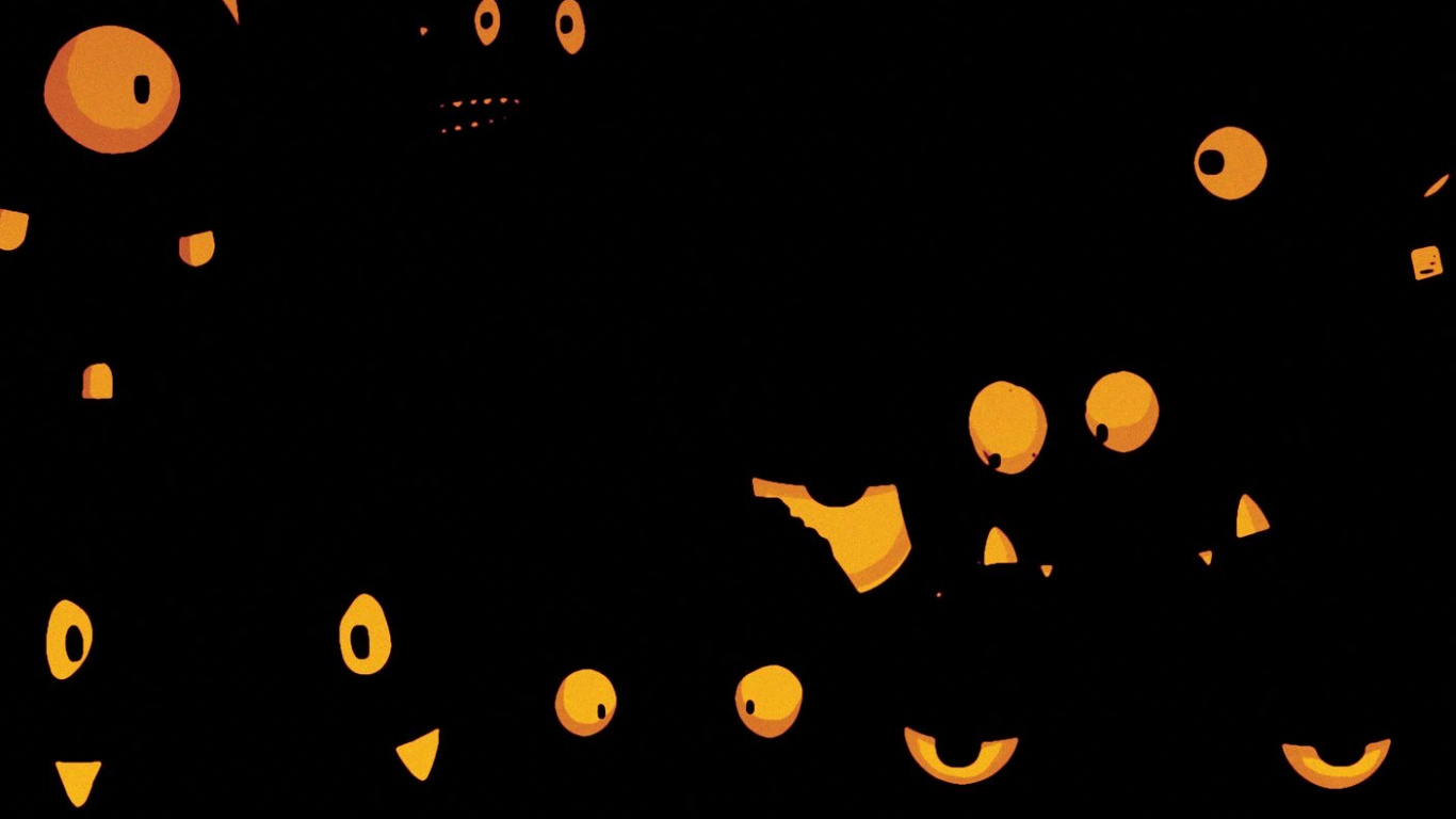 Обои узор, ночь, математика, арт, круг в разрешении 1366x768