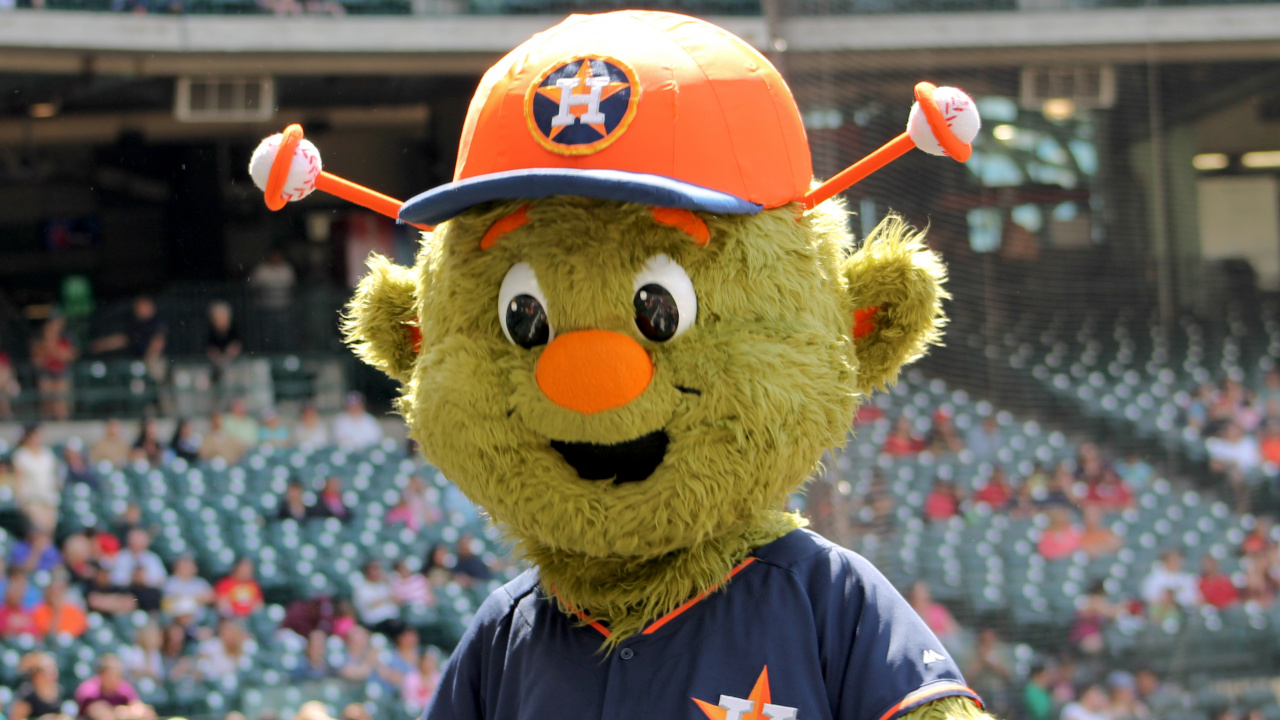 Обои Хьюстон Астрос, млб, Мировой серии МЛБ, Орбита, бейсбол в разрешении 1280x720