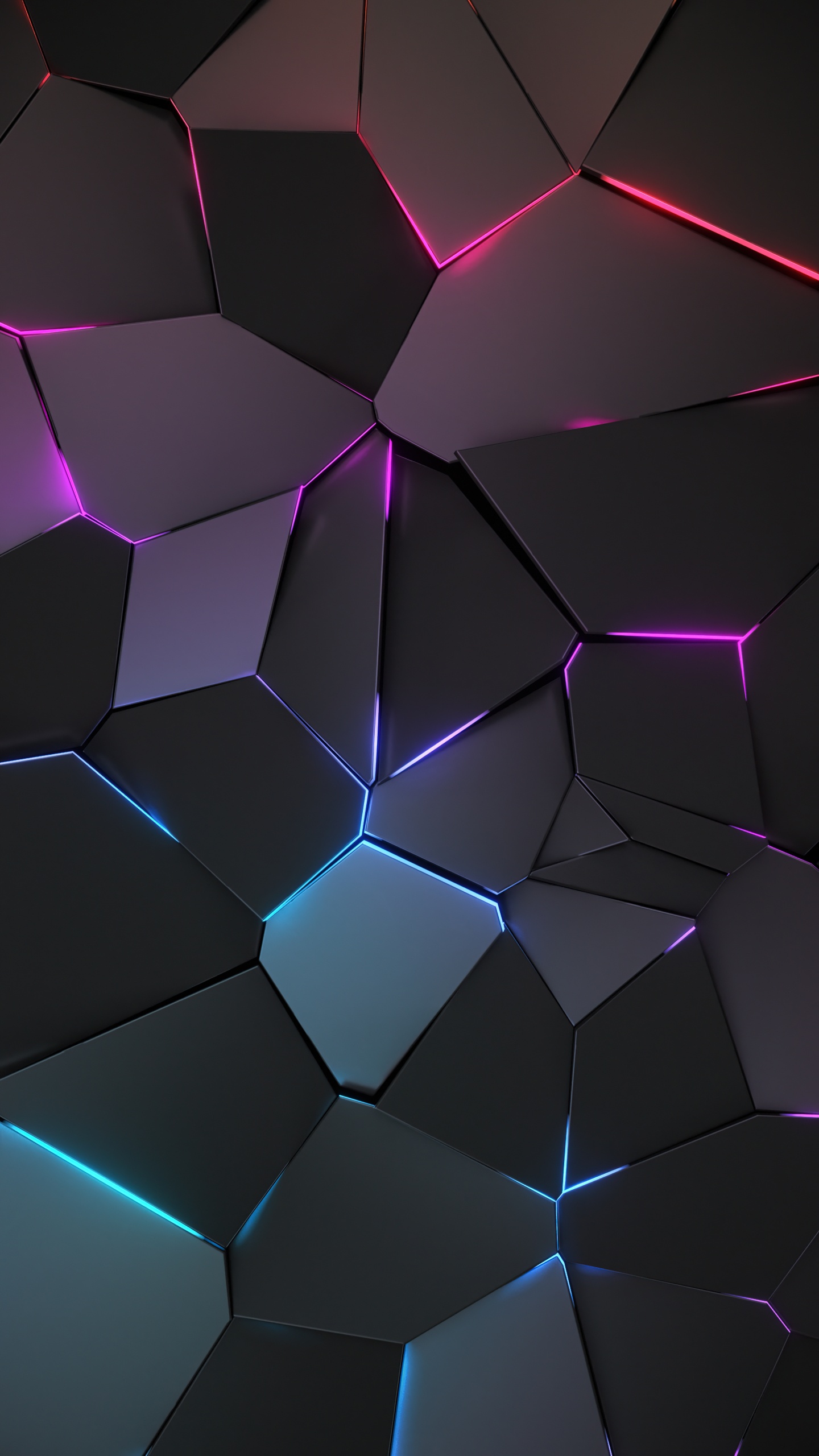 Обои трех мерное пространство, пурпур, треугольник, Фиолетовый, материальное свойство в разрешении 1440x2560