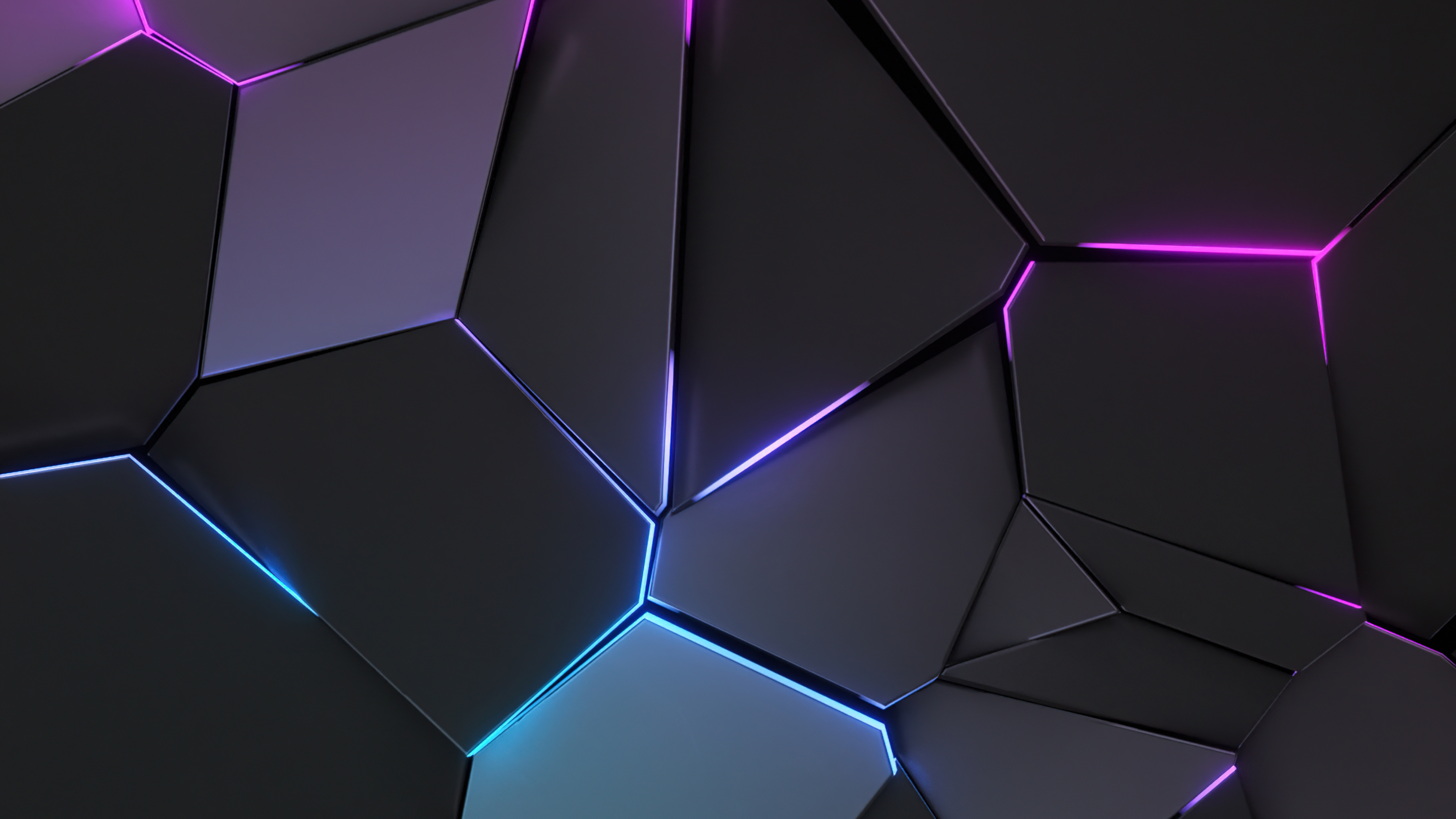 Обои трех мерное пространство, пурпур, треугольник, Фиолетовый, материальное свойство в разрешении 3840x2160