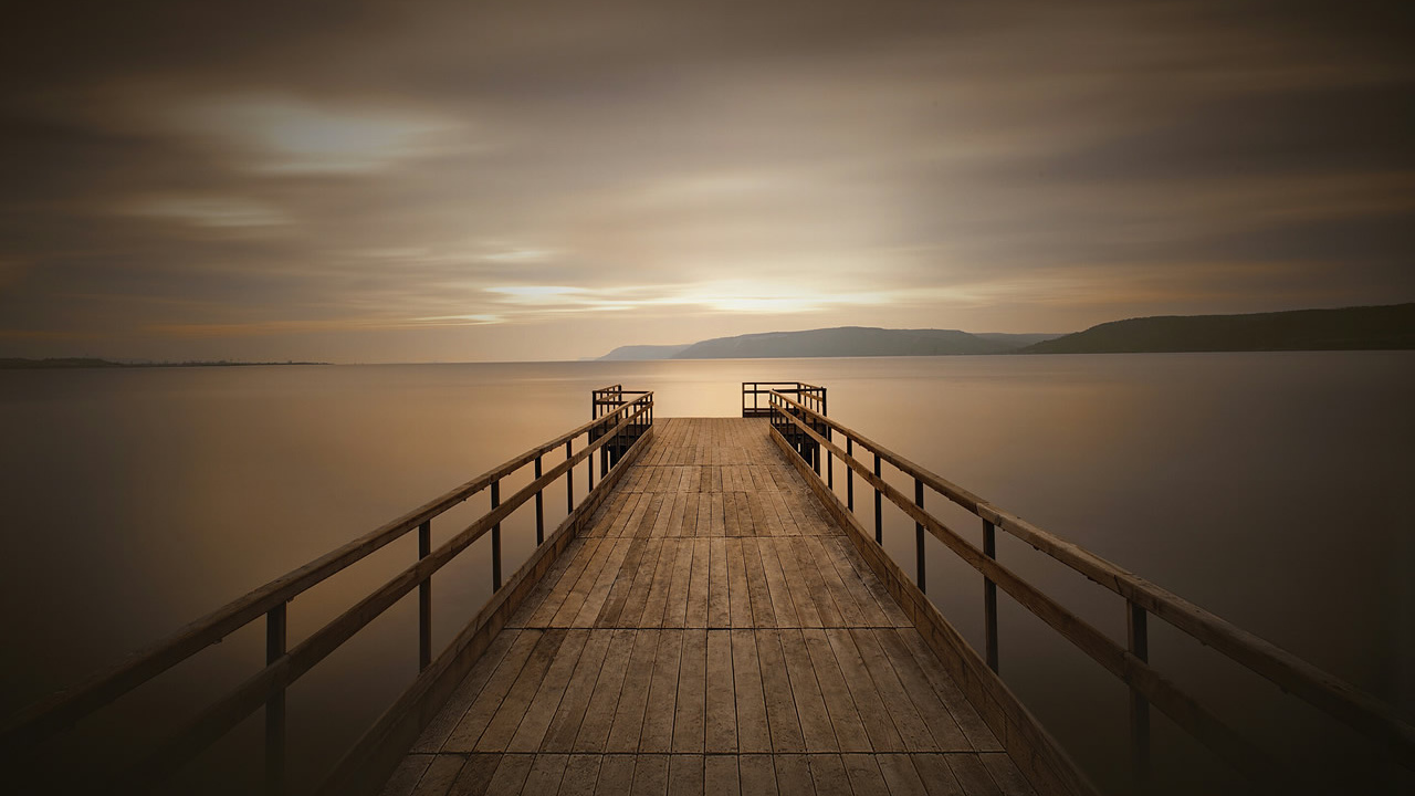 Обои Huawei Mate 9, облако, вода, атмосфера, послесвечение в разрешении 1280x720