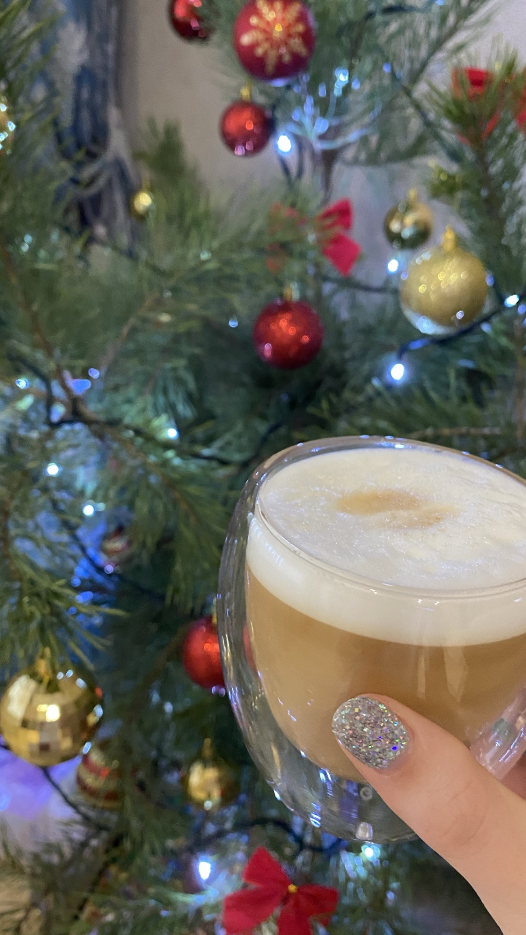 Обои рождественский орнамент, Рождественский день, небьющиеся, пиво, событие в разрешении 1080x1920