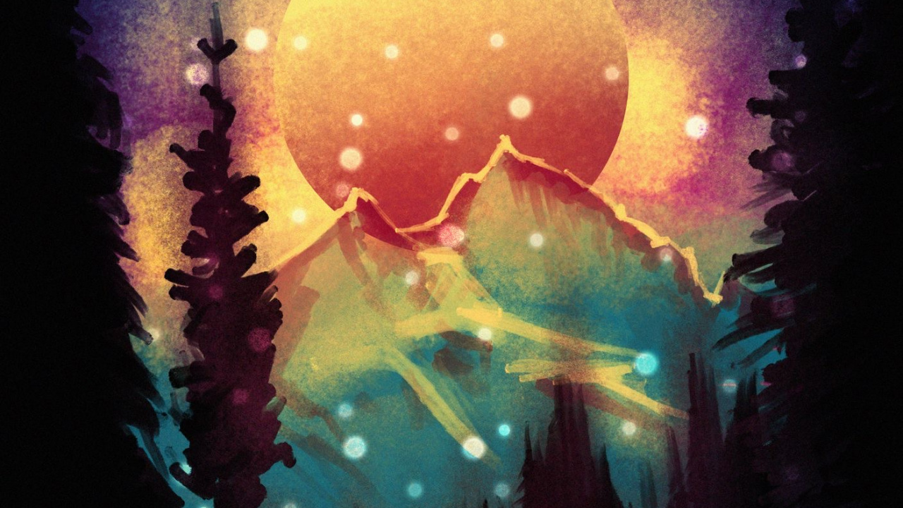 Обои природа, земля, арт, атмосфера, мир в разрешении 1280x720