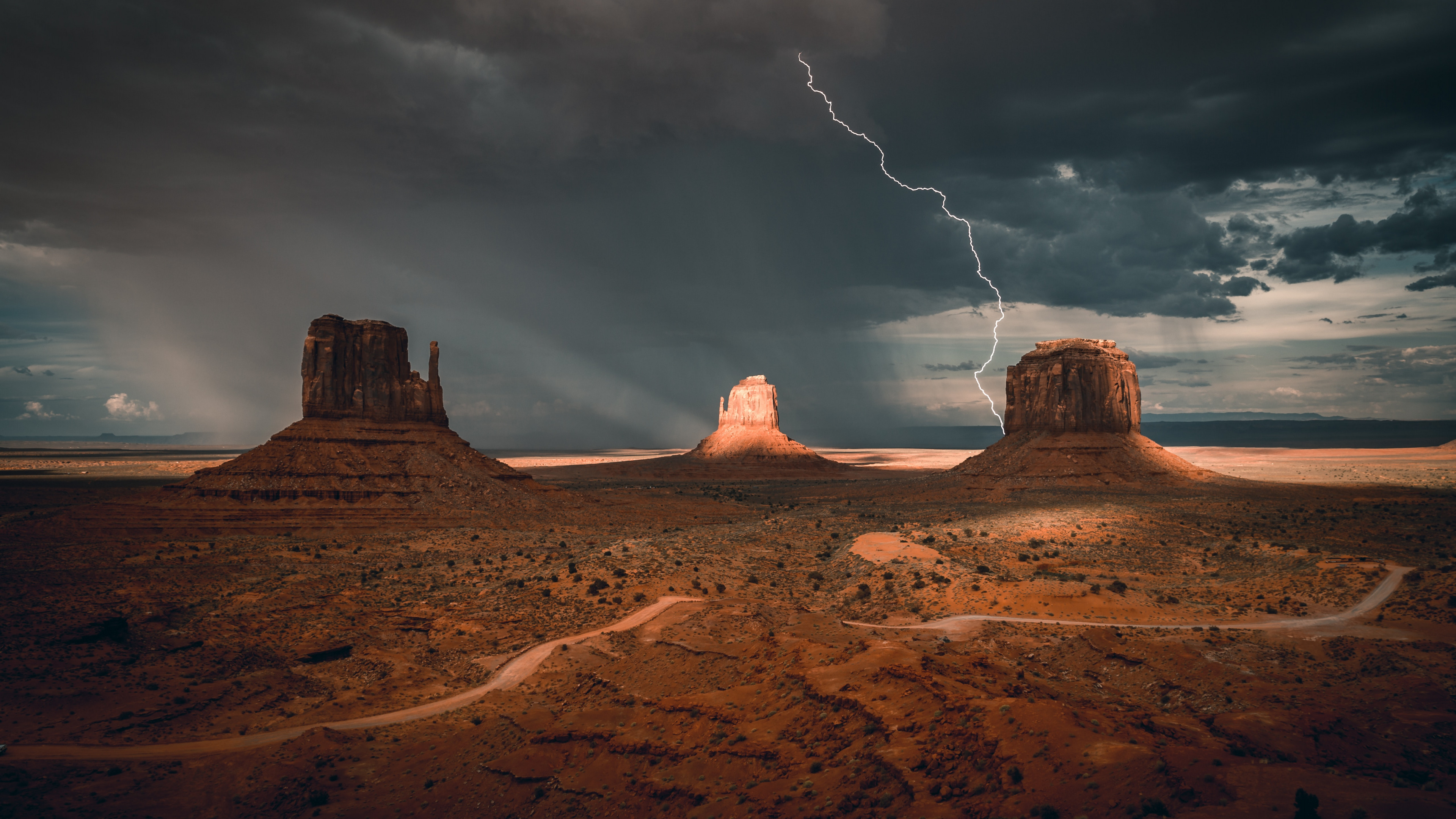 Обои Совет по коммунальным услугам граждан штата Висконсин, облако, атмосфера, экорегион, молния в разрешении 3840x2160