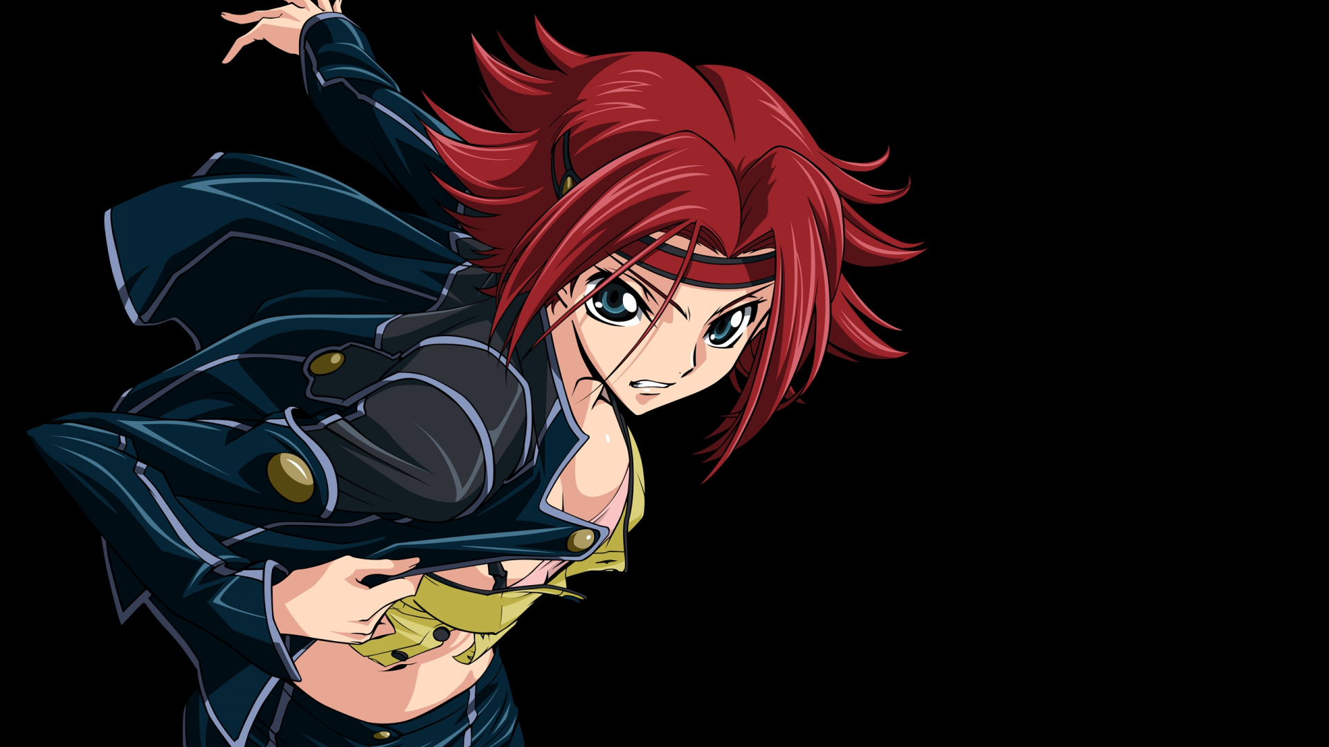 Обои Каллен stadtfeld, Лелуш ламперуж, мультфильм, сузаку куруруги, прохлада в разрешении 1920x1080