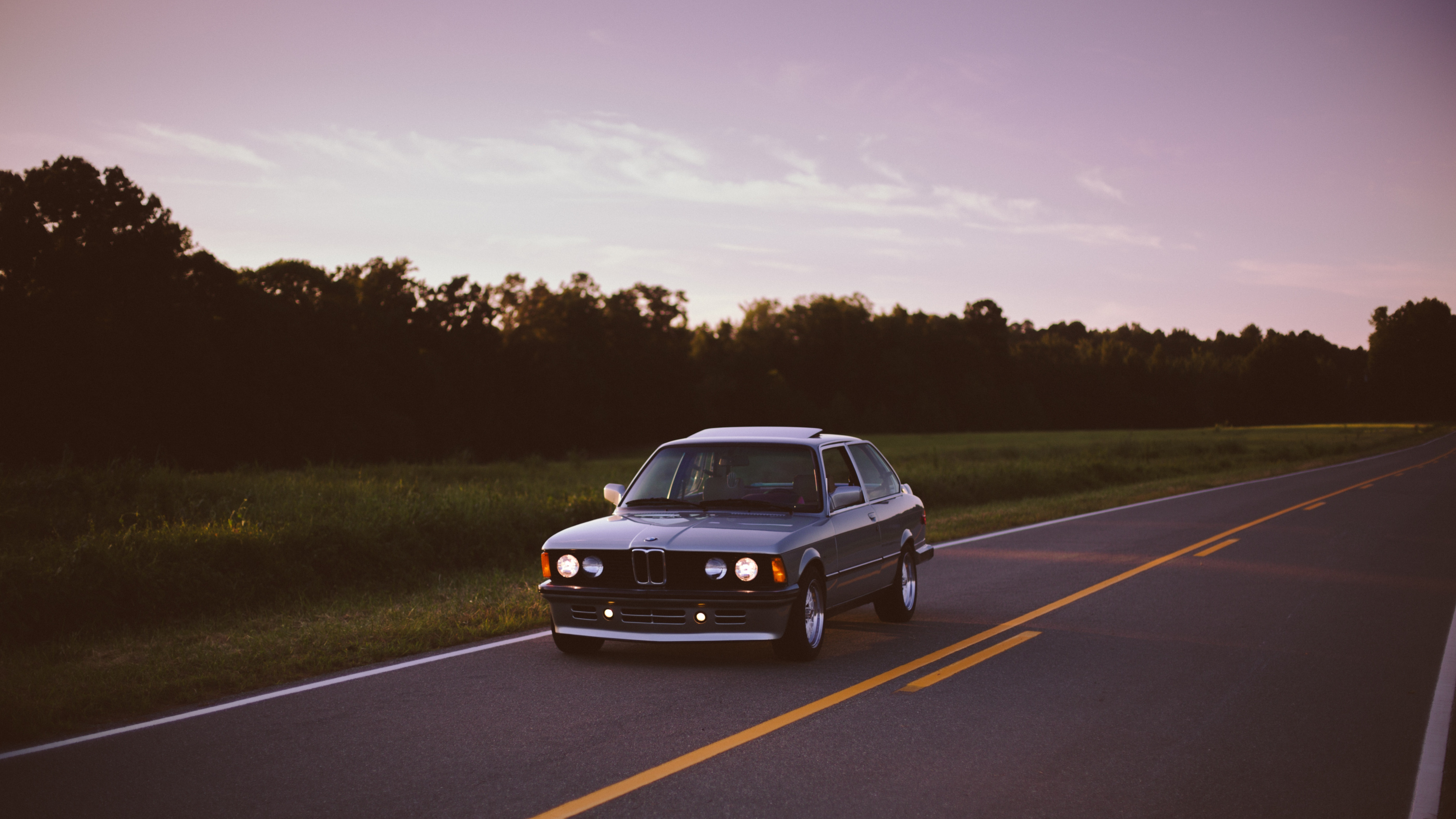 Обои Байерише Моторен Верке АГ, авто, спорткар, классический автомобиль, Ралли регулярность в разрешении 3840x2160