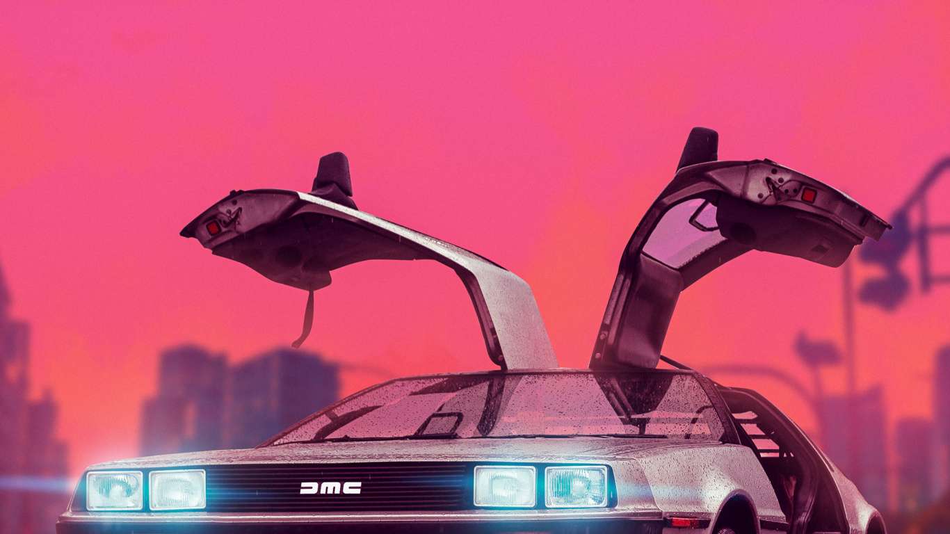 Обои отражение, легковые автомобили, Залетные Птицы, шина, колесо в разрешении 1366x768