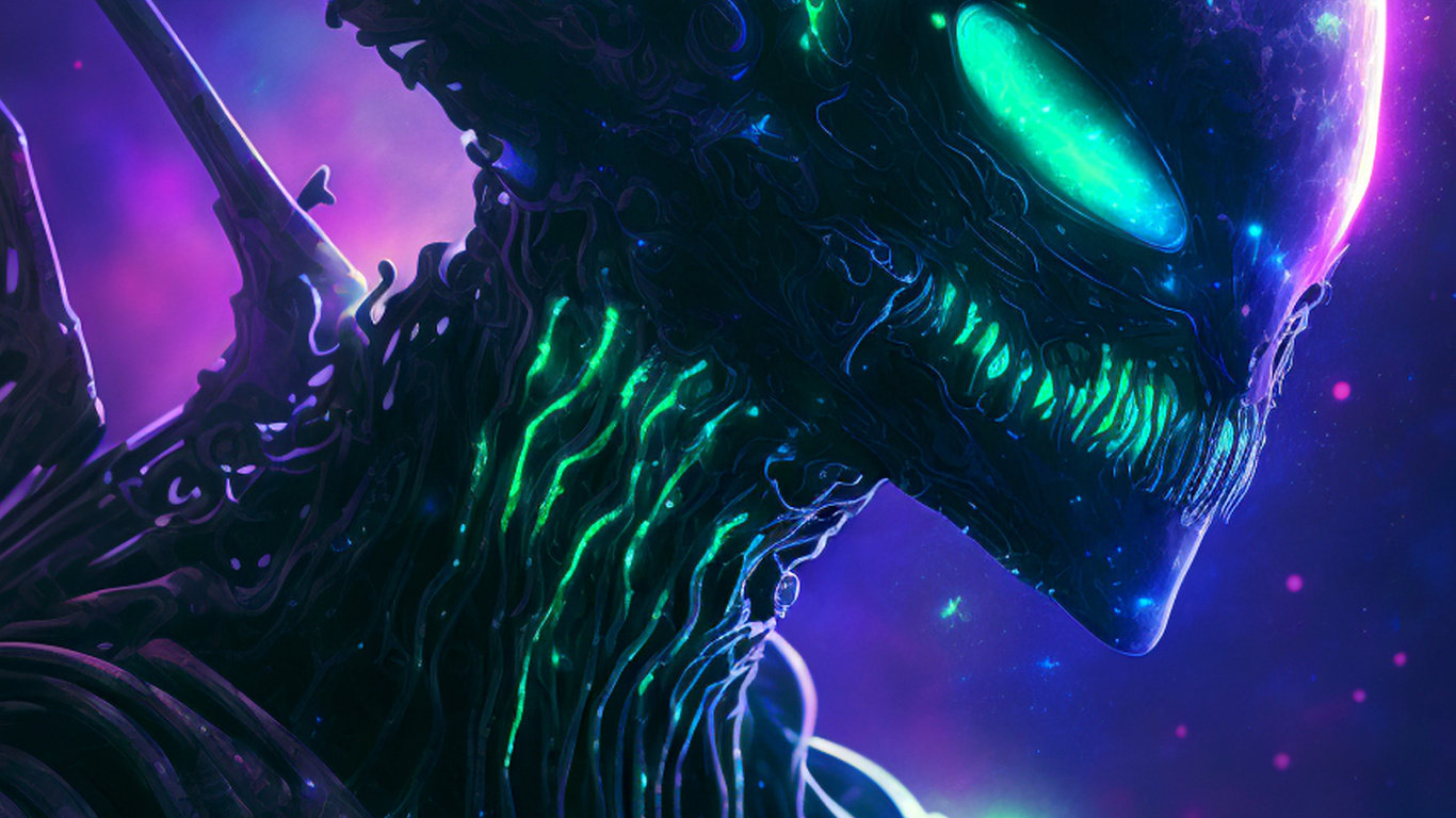 Обои темнота, суперзлодей, анимация, ночь, сверхъестественное существо в разрешении 1366x768