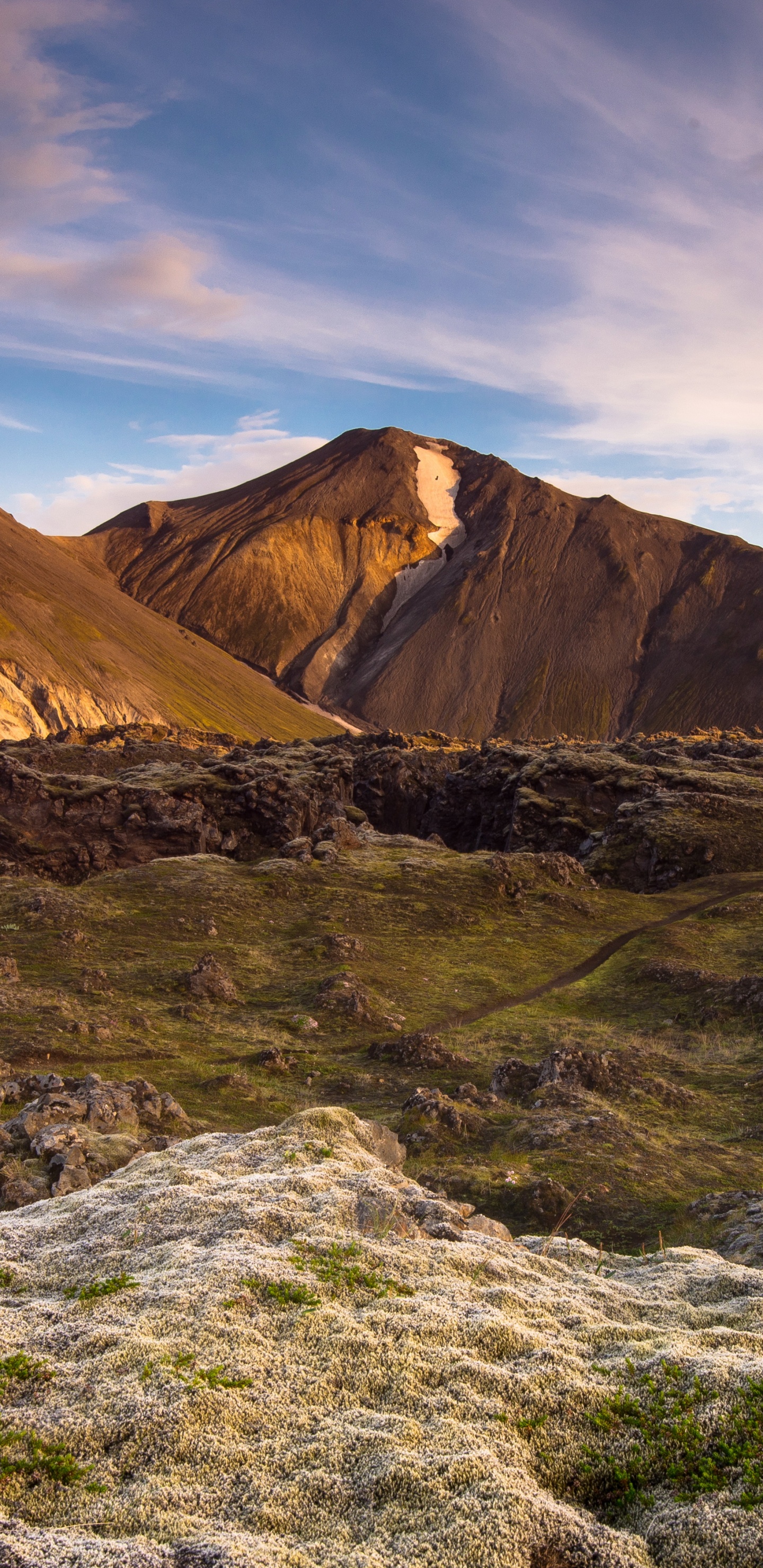 Обои гора, национальный парк, горный рельеф, нагорье, холм в разрешении 1440x2960