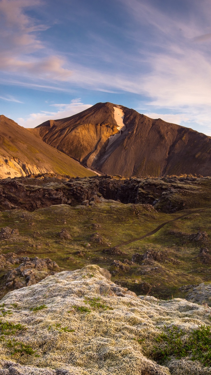 Обои гора, национальный парк, горный рельеф, нагорье, холм в разрешении 720x1280