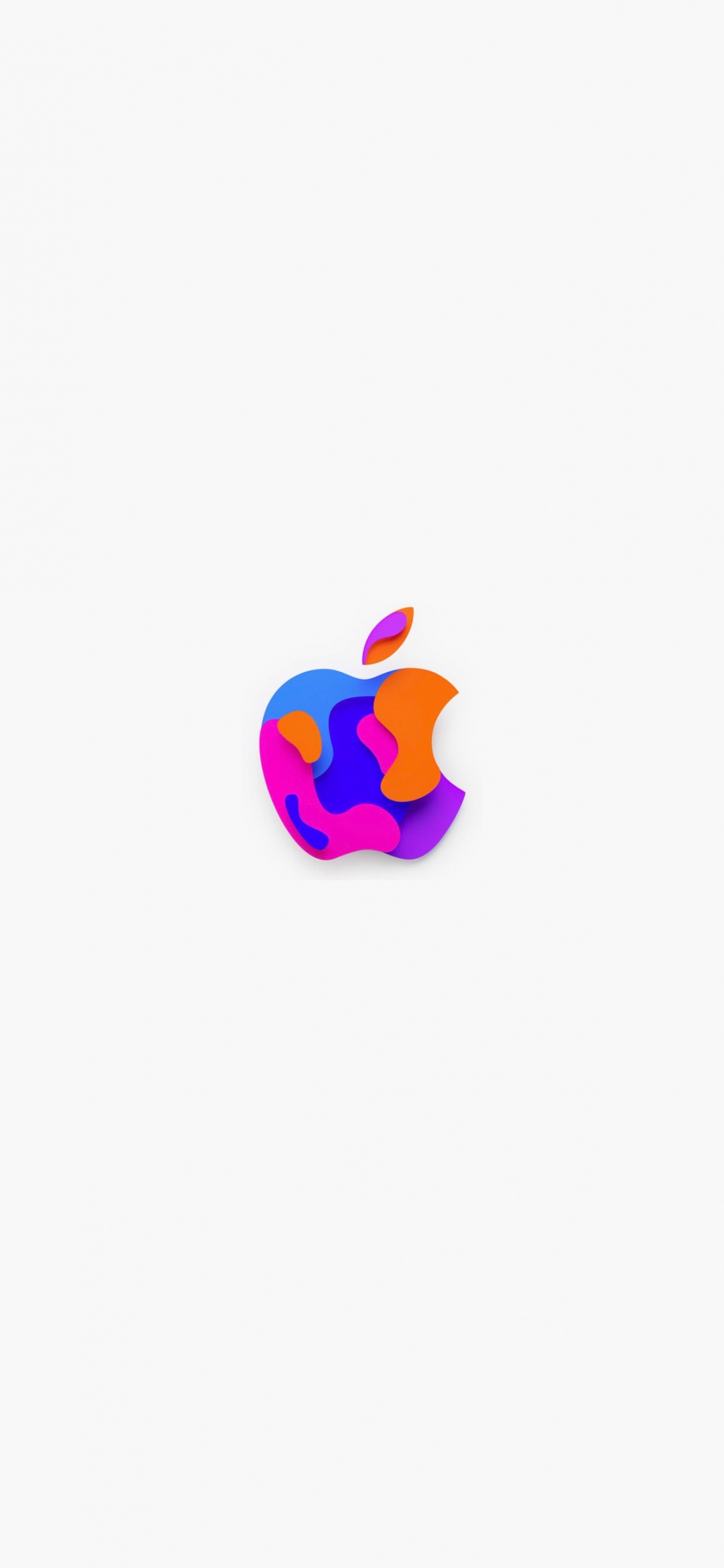 Обои apple, iPhone, Apple Event October 2020, яблоко, графика в разрешении 1125x2436