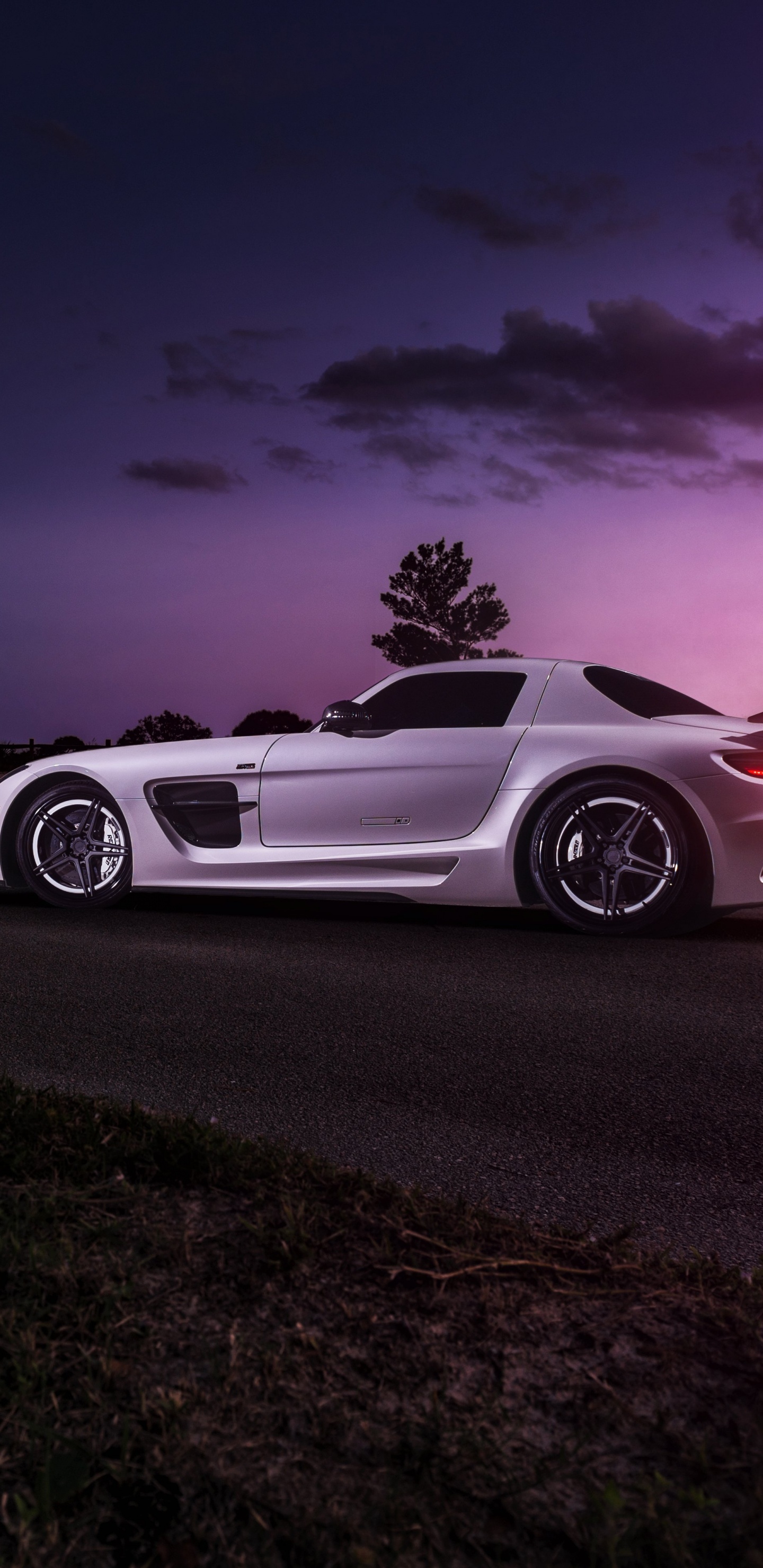 Обои авто, спорткар, Кроме того, спортивный автомобиль, свет в разрешении 1440x2960