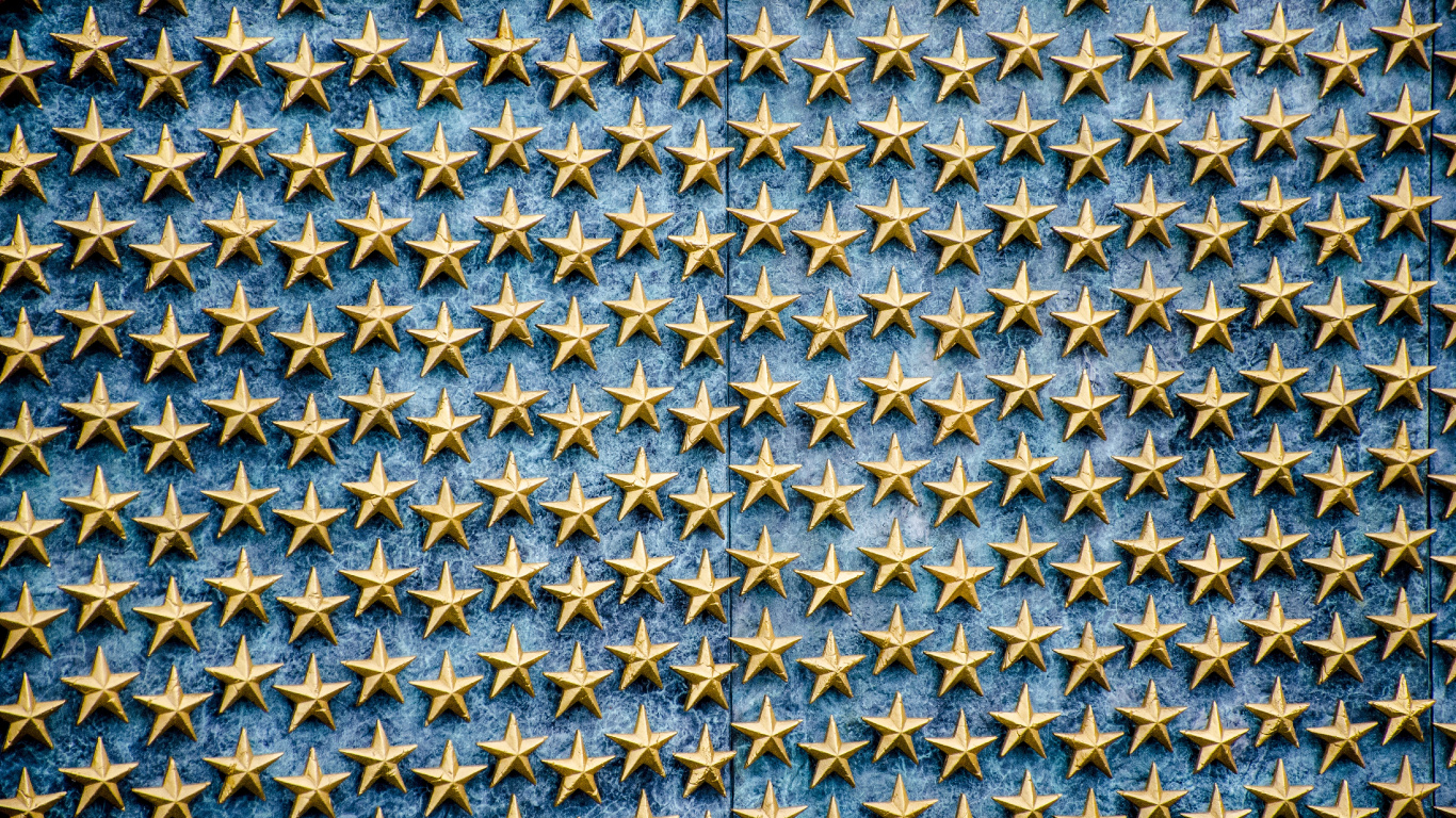 Обои узор, синий, симметрия, дизайн, ткань в разрешении 1366x768