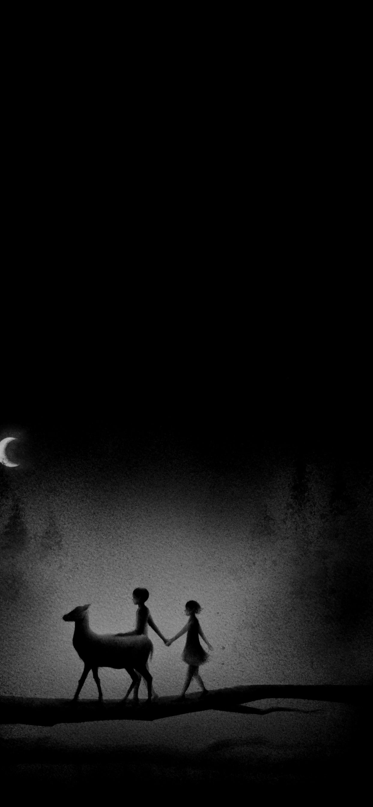 Обои спит наконец сердце, наконец спит, уже ушел, атлас шесть, атмосфера в разрешении 1242x2688