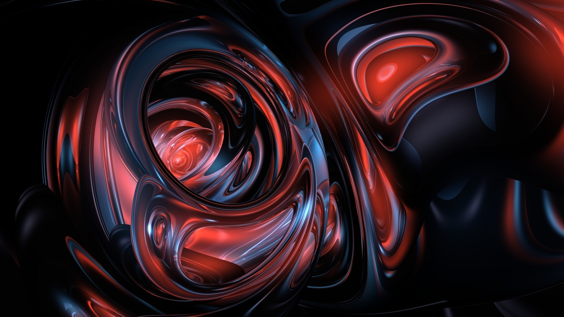 Обои абстрактное искусство, цифровое искусство, фрактальное искусство, текстура, круг в разрешении 1920x1080