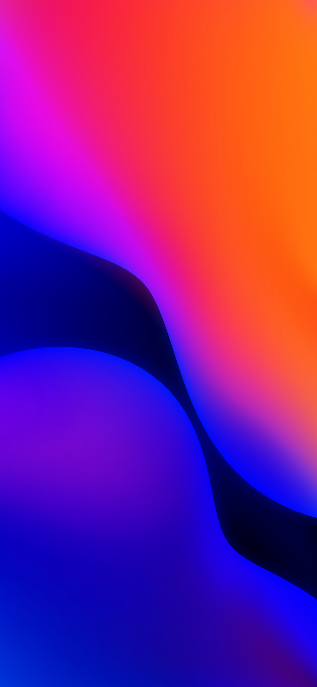 Обои круг, графический дизайн, красочность, пурпур, жидкий в разрешении 1242x2688