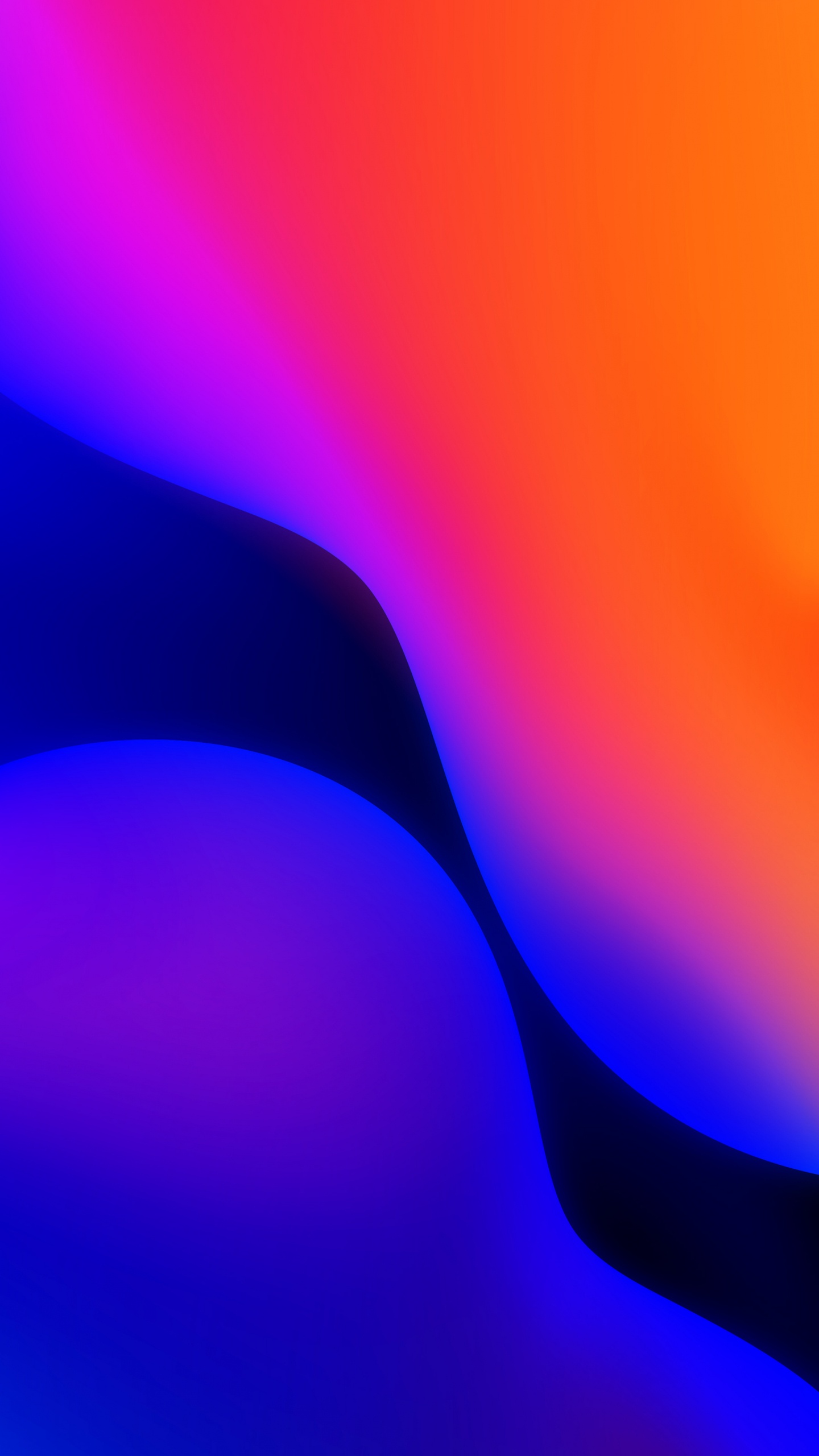 Обои круг, графический дизайн, красочность, пурпур, жидкий в разрешении 1440x2560