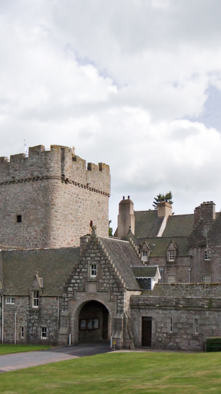 Обои Drumoak, замок, средневековая архитектура, здание, фортификация в разрешении 720x1280