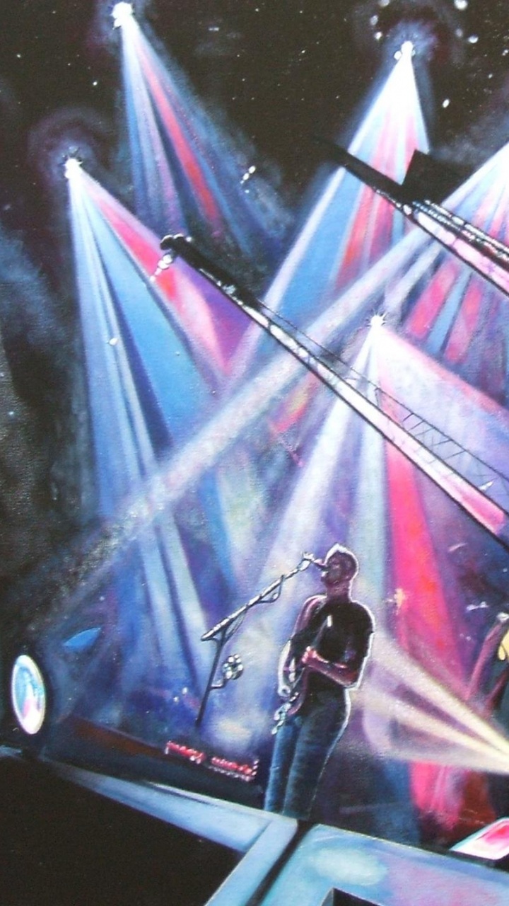 Обои этап, рокконцерт, концерт, рок, Представление в разрешении 720x1280