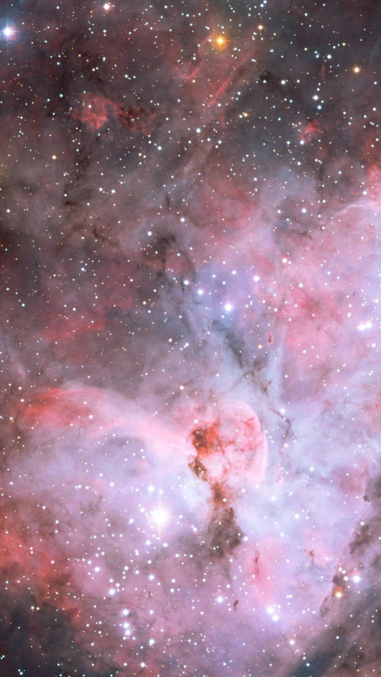 Обои туманность киля, Эта Киля, туманность, звезда, Водонепроницаемые 22 в разрешении 750x1334