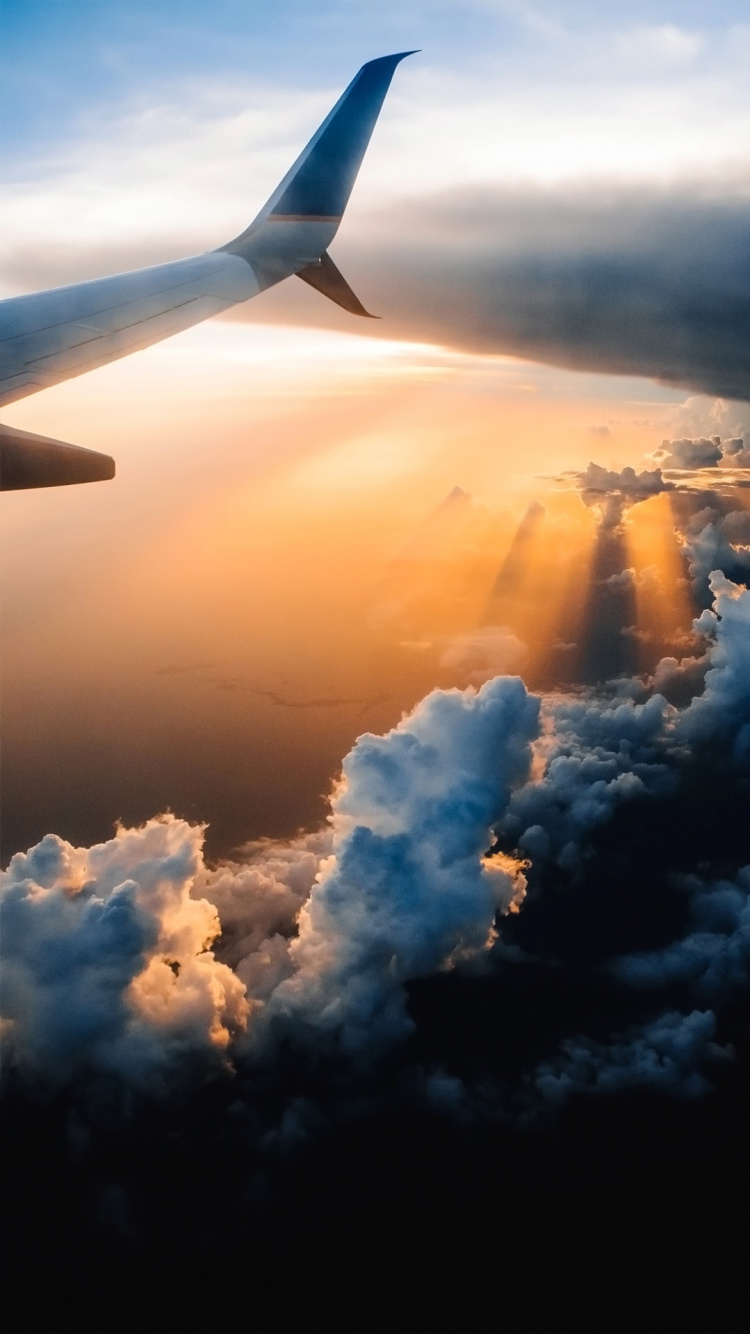 Обои турагент, самолет, авиация, путешествие, авиакомпания в разрешении 750x1334