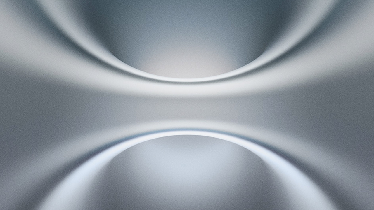 Обои белые, iPhone 16 Pro, круг, Эпл, вода в разрешении 1280x720