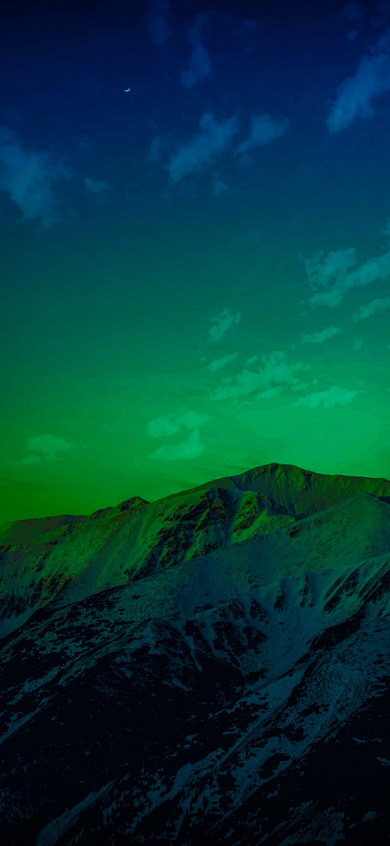 Обои атмосфера, облако, экорегион, окружающая среда, склон в разрешении 1242x2688