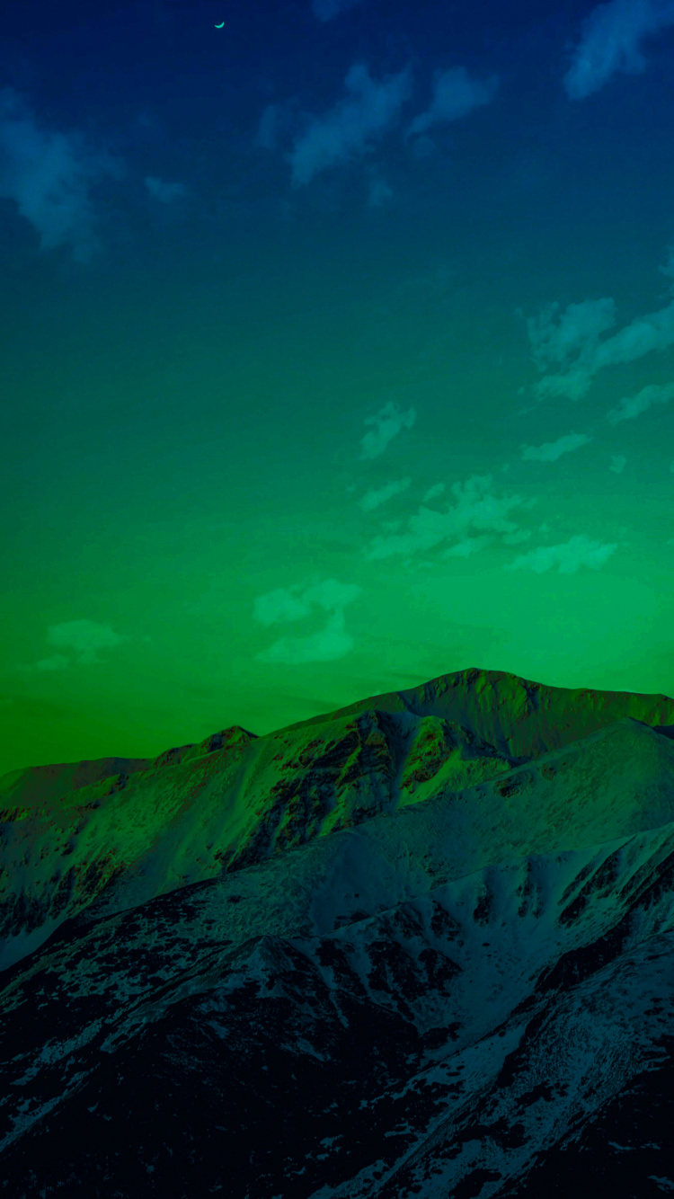 Обои атмосфера, облако, экорегион, окружающая среда, склон в разрешении 750x1334