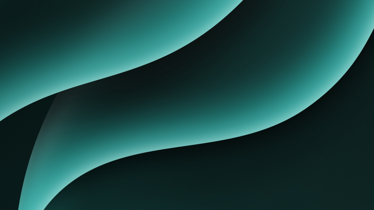 Обои атмосфера, белые, лазурный, Аква, арт в разрешении 1280x720