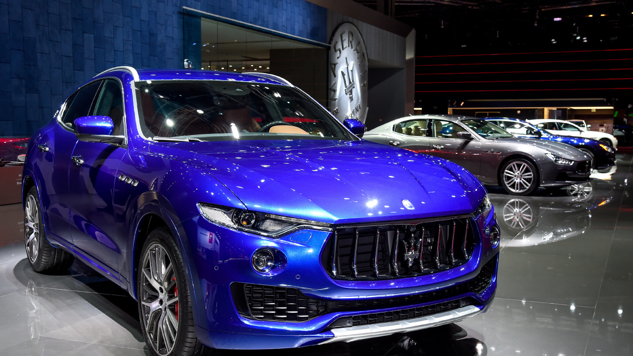 Обои Мазерати ГТС внедорожник, maserati granturismo, Мазерати, авто, Авто шоу в разрешении 1280x720