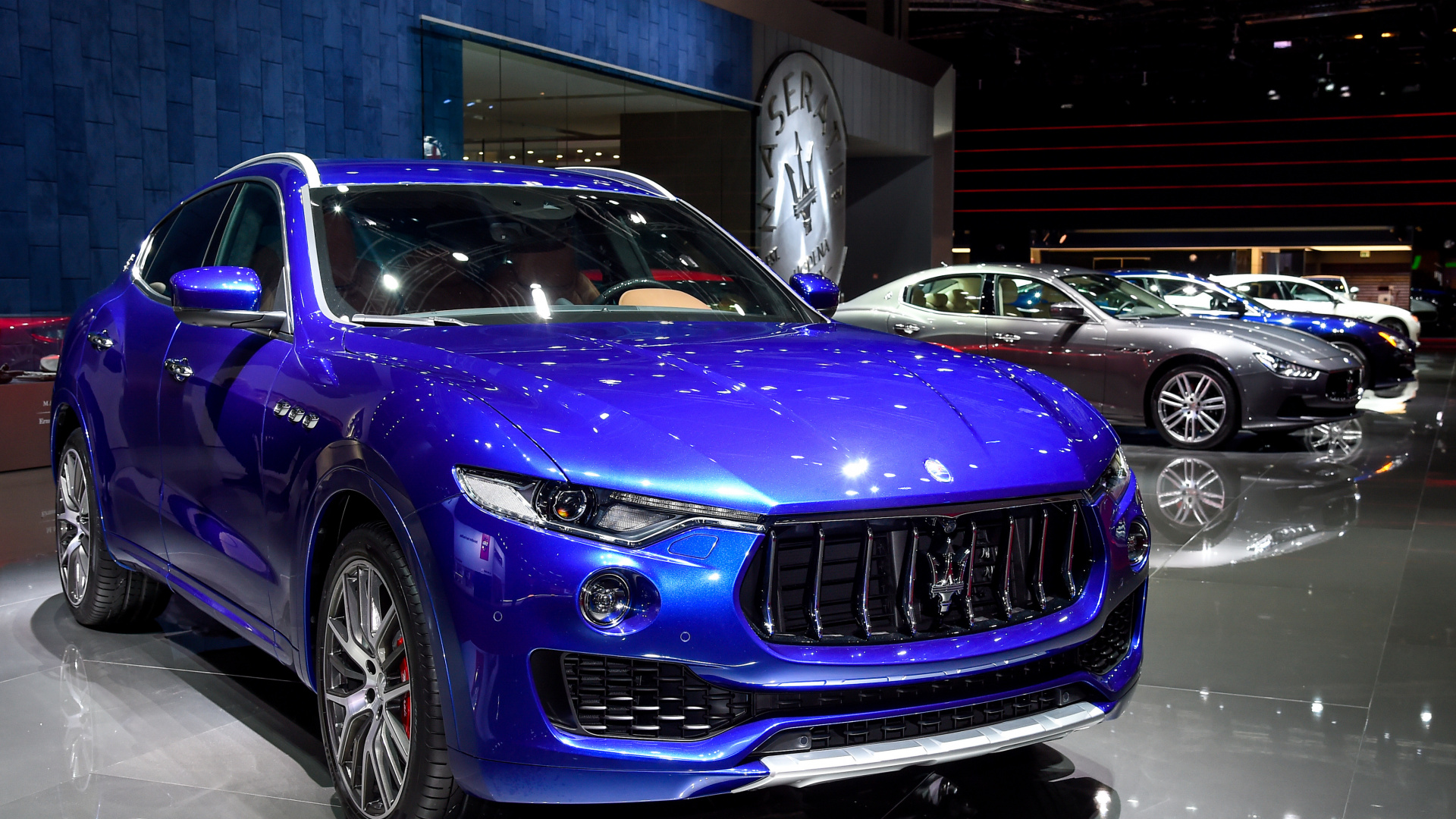 Обои Мазерати ГТС внедорожник, maserati granturismo, Мазерати, авто, Авто шоу в разрешении 1920x1080