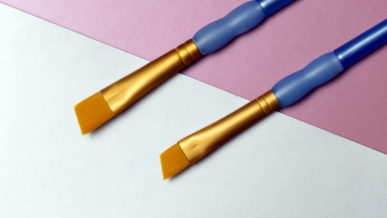 Обои художник, живопись, кисть, инструмент, материал в разрешении 1280x720