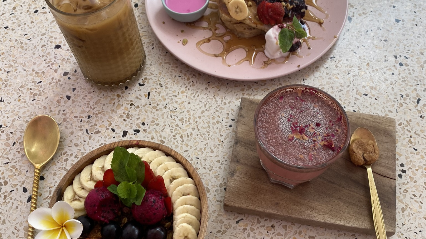 Обои завтрак, пища, Кулинария, serveware, ингредиент в разрешении 1366x768