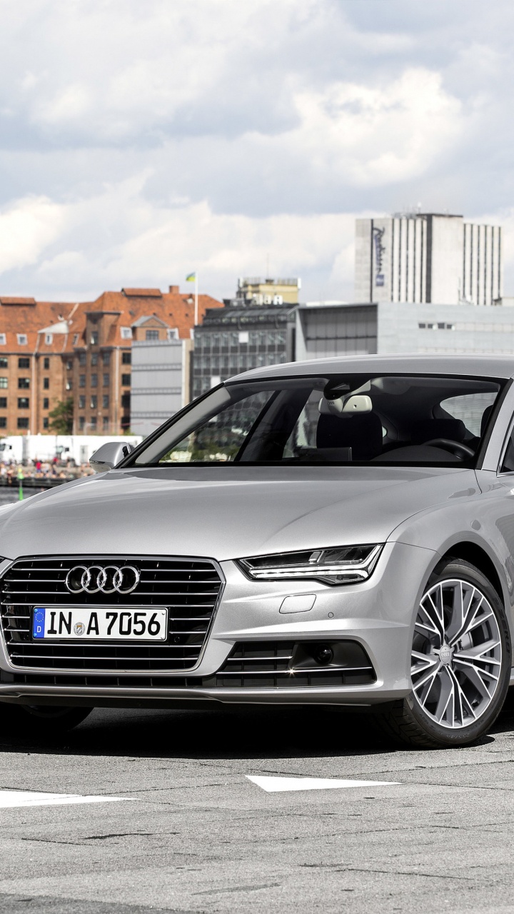 Обои 2017 Ауди А7, авто, audi, представительский автомобиль, Ауди А4 в разрешении 720x1280