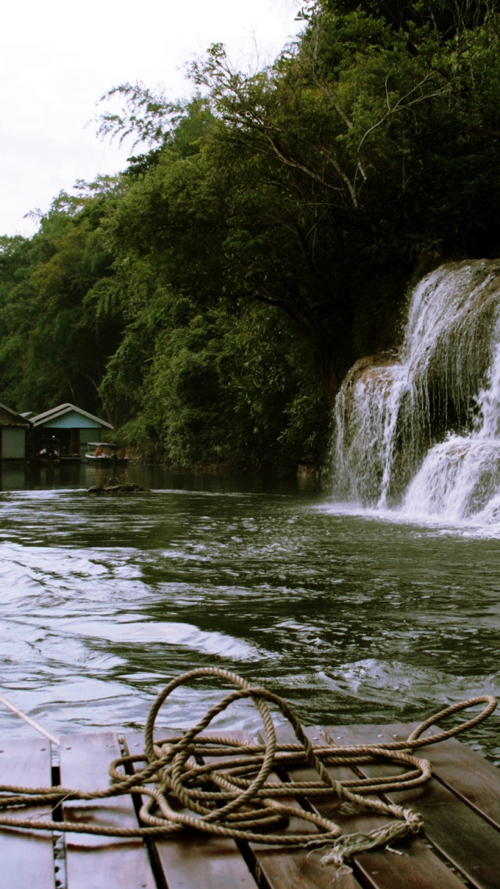Обои гидроресурсы, водоем, водопад, вода, природа в разрешении 720x1280