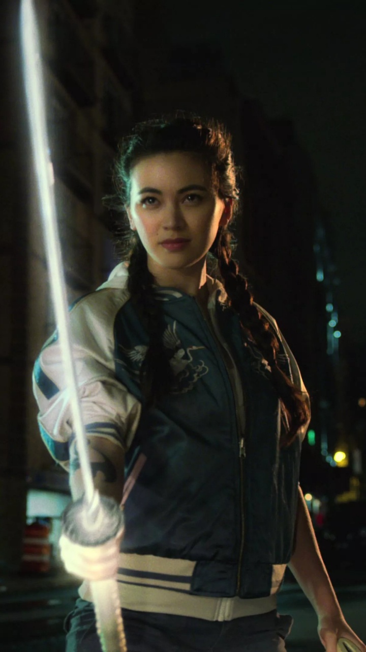 Обои Джессика Henwick, Коллин Крыло, железный кулак, Уорд Митчема, Мисти Найт в разрешении 720x1280