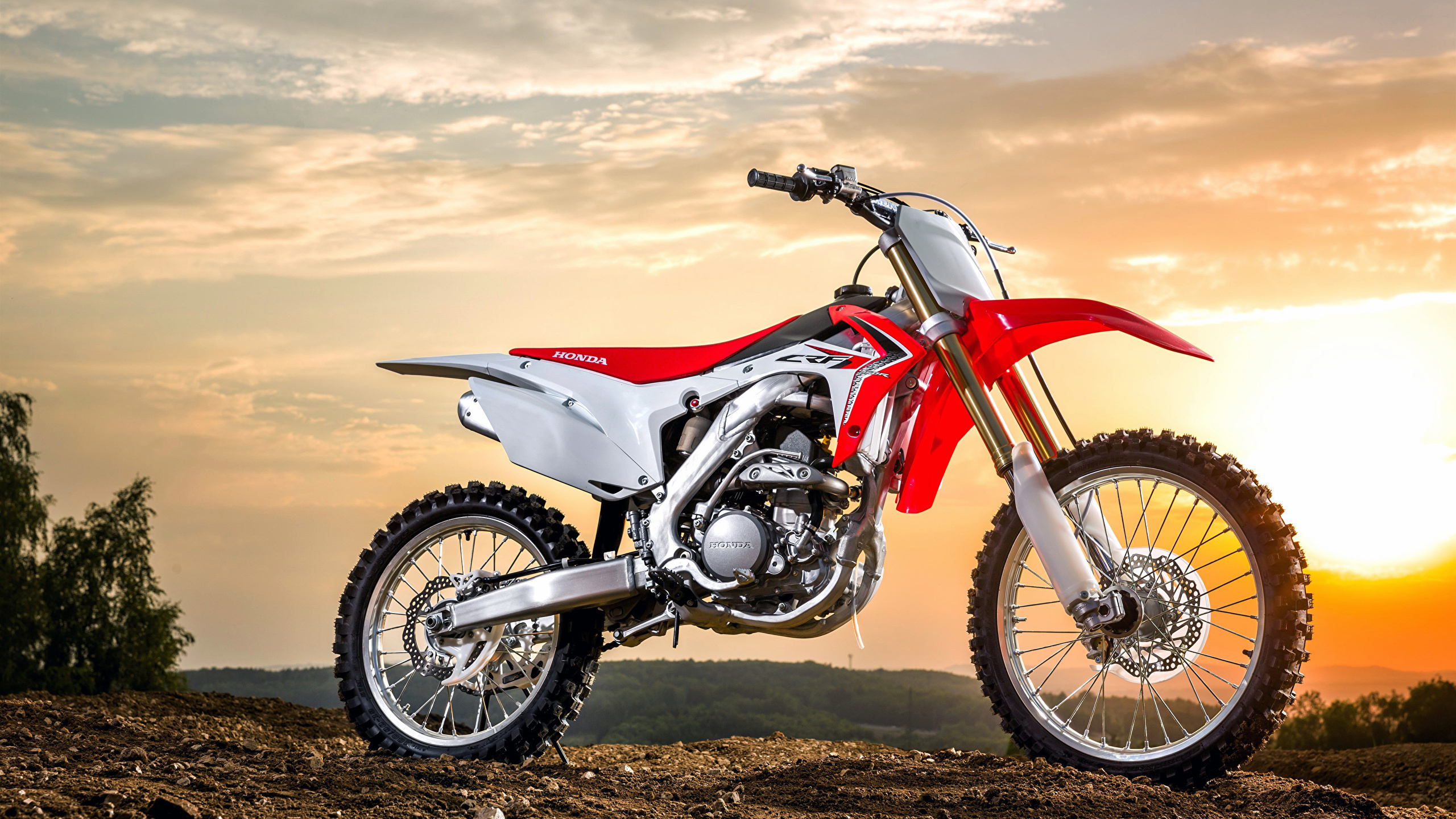 Обои Honda Motor Company, Хонда CRF250R, мотоцикл, мотокросс, Фристайл мотокросс в разрешении 2560x1440