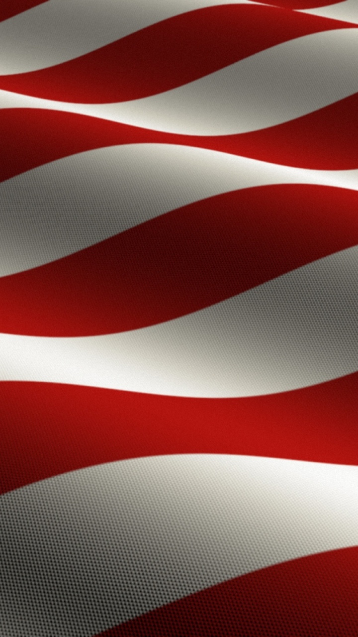 Обои американский флаг, флаг Соединенных Штатов, флаг, красный цвет, День независимости в разрешении 720x1280