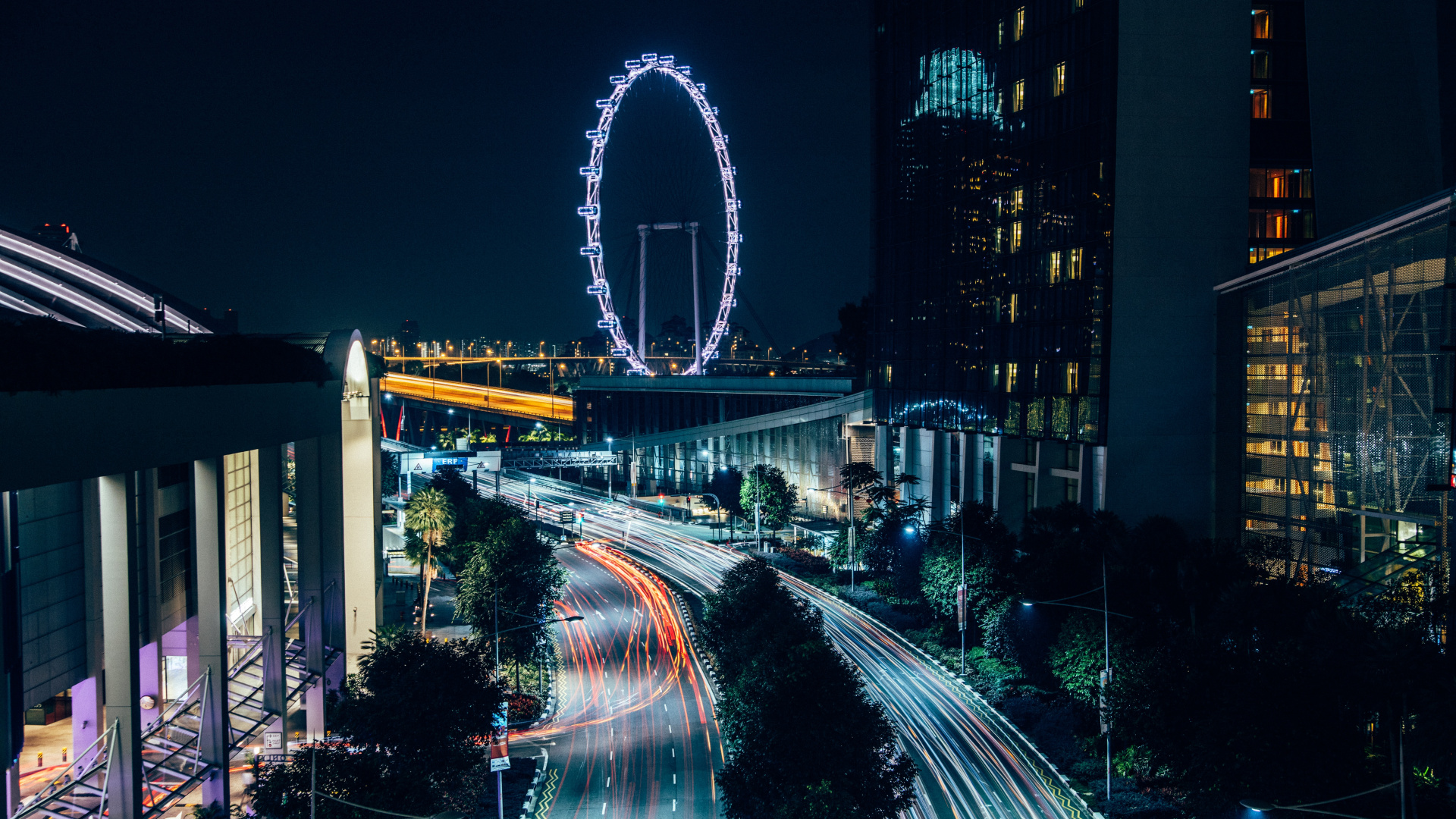 Обои небоскреб, песня, свет, архитектура, Хороший Газ в разрешении 1920x1080