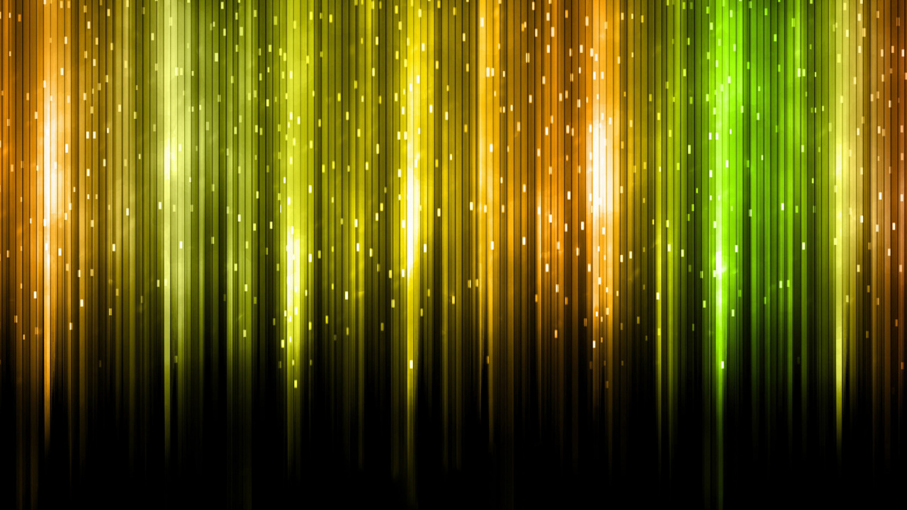 Обои зеленый, свет, окружающая среда, лес, желтый в разрешении 1280x720