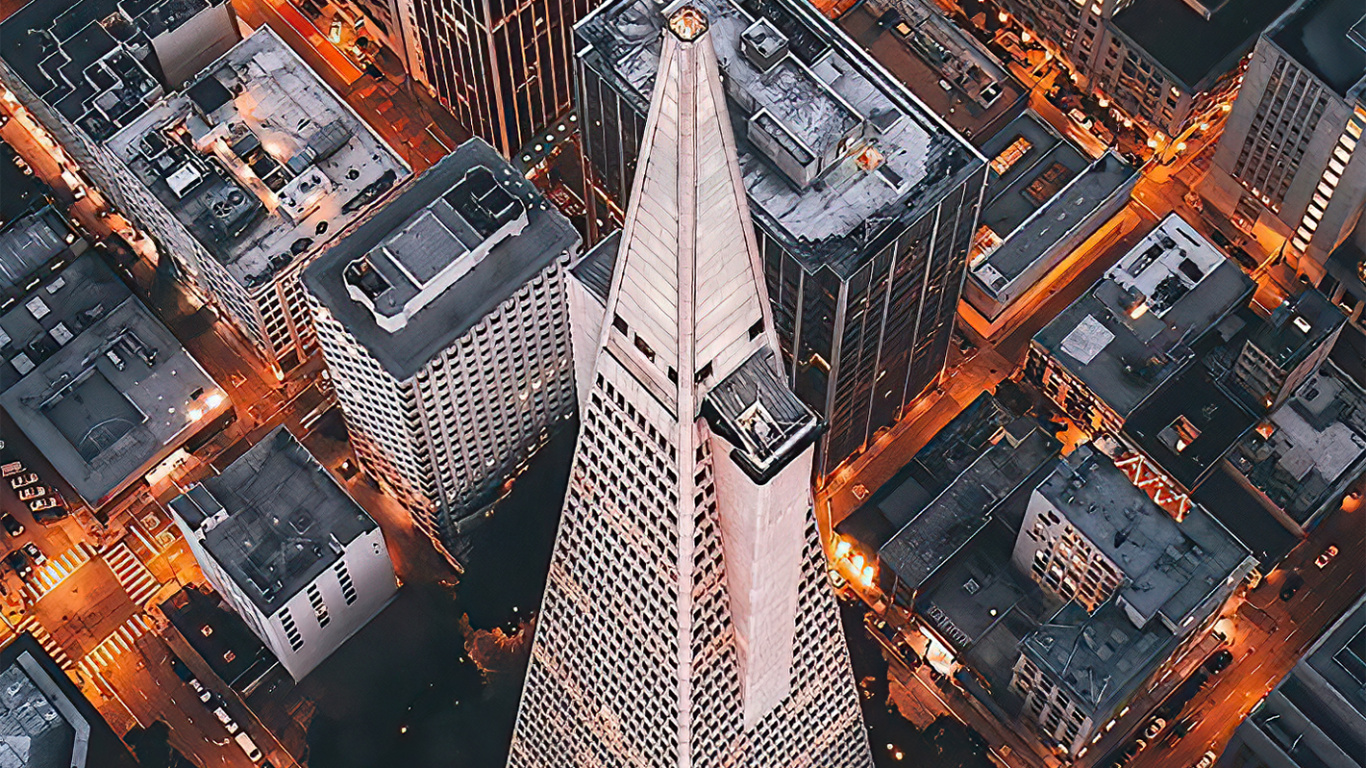 Обои Скайдек Чикаго, здание, небоскреб, вышка, мир в разрешении 1366x768