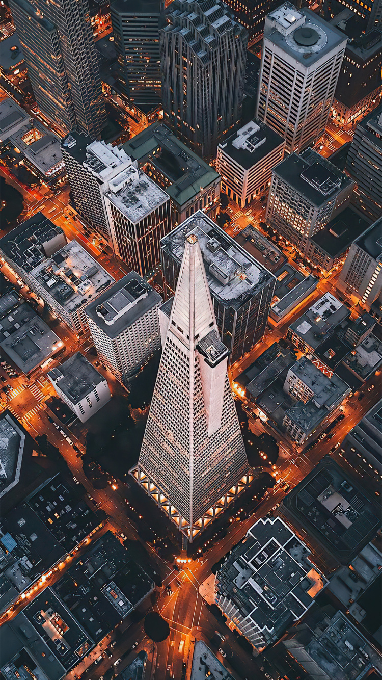 Обои Скайдек Чикаго, здание, небоскреб, вышка, мир в разрешении 750x1334